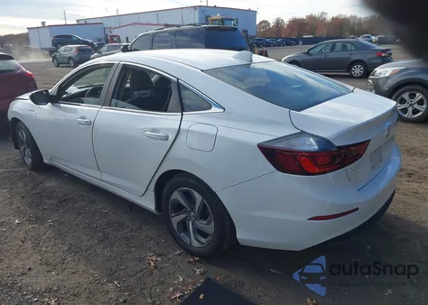 2019 Honda Insight Ex from USA, damaged, VIN 19XZE4F57KE029833